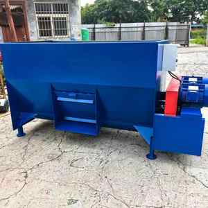 Mélangeur d'aliments TMR pour ferme, coupe-herbe, bétail et moutons, mélangeur horizontal à double axe, sec et humide, grande capacité, mélangeur à vis sans fin, pétrissage de la paille - Product Image 3