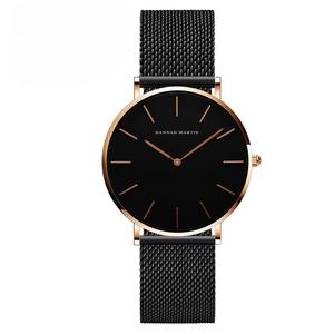 Nouvelle montre pour femme en acier inoxydable à bracelet en maille, étanche, cadran large de 36 mm, montre sport à quartz - Product Image 4