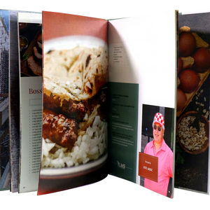 Professional China Manufacturer Eco-friendly Fancy Paper Hardcover Coffee Table <b>Book</b> Printing Customized Binding Offset Printing - Product Image 1