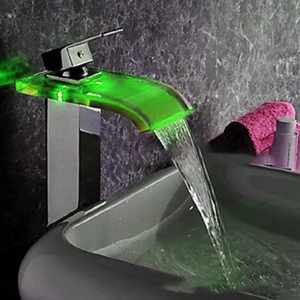 Chất Lượng Cao <span class=keywords><strong>Color</strong></span> <span class=keywords><strong>Changing</strong></span> Thác Glass Phòng Tắm <span class=keywords><strong>LED</strong></span> Vòi Nhà Cung Cấp Quảng Đông - Product Image 5