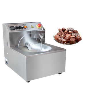Groothandel Automatische 8Kg Tafel Top Commerciële Mini Kleine Chocolade Tempereren Machine Pot, Chocolade Coating Machine Met Temperen - Product Image 3