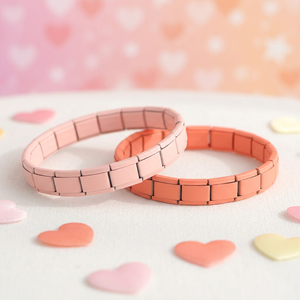 Bracelet à breloques italien avec différents motifs, bracelet italien pour <span class=keywords><strong>fille</strong></span>, breloques colorées en acier inoxydable, bracelet italien personnalisé - Product Image 1