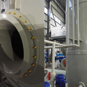 Depurador húmedo de eficiencia para desnitrificación de gases Material de acero al carbono con motor y motor como componentes principales - Product Image 2