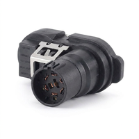 Adaptateur de camion de style américain 7 broches vers 4 broches, connecteur de remorque