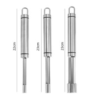 Roestvrijstalen 304 Fruitdunschiller Fruitpulp Separator Kern Extractor Kern Remover Kern Afzuigkap Keukengereedschap