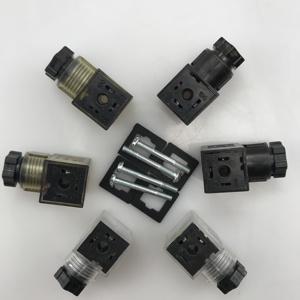 Caja de Conexiones para Válvula Solenoide Hidráulica DIN43650C Tipo S1 3V110 4V110, Conector para Transmisor de Sensor de Presión - Product Image 2