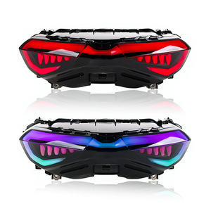 ไฟท้ายแต่ง NMAX155 RGB สีสันสดใส ปี 2020 ไฟท้าย LED ไฟท้าย ไฟเบรก ไฟเลี้ยว <span class=keywords><strong>NMAX</strong></span> 155 - Product Image 2