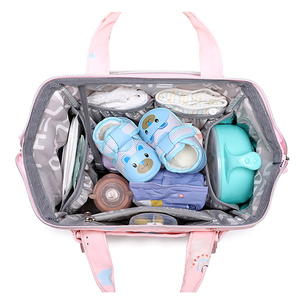 Sac fourre-tout de voyage léger sac à langer personnalisé pour bébé sac à dos pour maman papa maman sac de bébé sac de maternité portable - Product Image 4