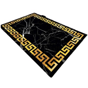 Lujosa alfombra Jacquard de gran área hecha a mano, corte duradero, fabricación de patrones personalizados comercial - Product Image 1
