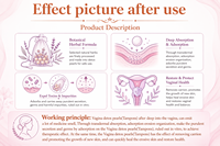 Perles de désintoxication Yoni, tampon à base de plantes à marque privée avec herbes naturelles pour un nettoyage vaginal antibactérien et l'élimination des odeurs