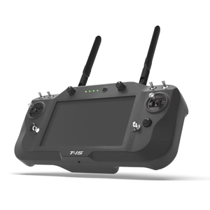 รีโมทคอนโทรลแบบออลอินวัน VM T-15 FPV พร้อมระบบเชื่อมต่อใยแก้วนำแสง 40 กม. / 5.8G VRX และจอแสดงผล 7 นิ้ว สำหรับโดรนแข่ง UAV RC - Product Image 1