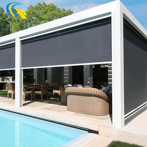 <span class=keywords><strong>Store</strong></span> motorisé Bluetooth, coupe-vent, volet de jardin, écran zippé, bâche de bureau, rideau de <span class=keywords><strong>terrasse</strong></span>, stores à fermeture éclair - Product Image 2