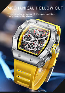 Reloj ONOLA 6827 para Hombre con Logo Propio para Compra en Línea, Reloj de Marca Color Dorado de Cuarzo - Product Image 6