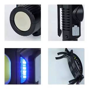 USB <b>Rechargeable</b> LED Headlamp COB LED Dual Light Ultra Bright Clip-On Cap Light Waterproof Portable <b>Head</b> <b>Torch</b> for Camping Fish - Product Image 6