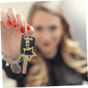 Llavero de pentagrama, broches giratorios, cierres de resorte para bolso, broche de pinza de langosta estrella, hebillas Diy, Clip en forma de estrella, llaveros de pentagrama - Product Image 2