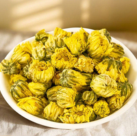 Thé de chrysanthème séché chinois de qualité supérieure Fleurs de thé de chrysanthème séchées dorées