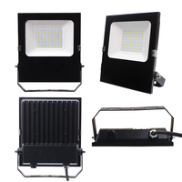 Reflector LED Impermeable IP66 de Venta Caliente, 100-277v, 50w, 100W, 150w, 200w, 5 Años de Garantía, Reflector LED para Exteriores