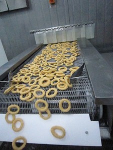 Boucles d'oignon surgelées prêtes pour friteuse à <span class=keywords><strong>air</strong></span>, enrobées et croustillantes, pour la vente au détail en supermarché et sous marque privée, Grade A - Product Image 3
