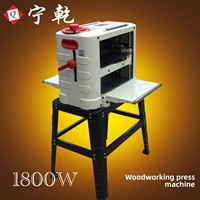 Rabot à bois électrique léger Tongchen rabot de table à pression plate avec support pour le travail du bois
