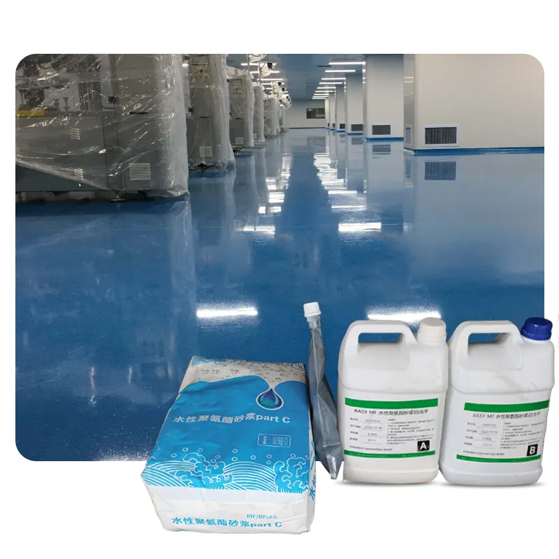 BAYD-MF epoxy tự san lấp mặt bằng sàn BAYD-MF Polyurethane tự san lấp mặt bằng sàn vữa