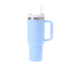 Custom Logo 40oz Stainless Steel Double Wall Vacuum Insulated Tumbler LED Temperature Display Rainbow Gold Plated Laser BPA Free - Product Image 5