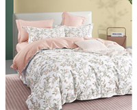 Ensembles de couvre-lit imprimés en coton de qualité supérieure pour l'été-Couette et taie d'oreiller personnalisées de 7 pièces