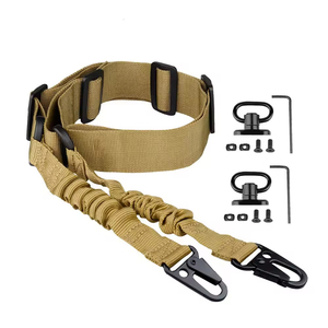 Sangle en nylon robuste à deux points, élastique et réglable avec boucle QD pour sac à dos d'entraînement extérieur - Product Image 4