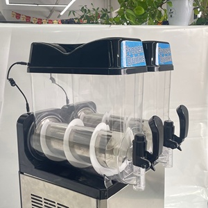 Máquina de Granizados Comercial Portátil de 2 Tanques, 220V, para Puestos de Comida Callejera y Exteriores - Product Image 6