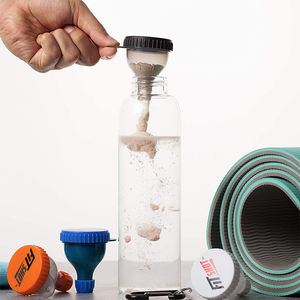 กรวยพลาสติกใส่โปรตีนแบบพกพาขนาด50มล. กรวยเติมน้ำ10ชิ้น - Product Image 3