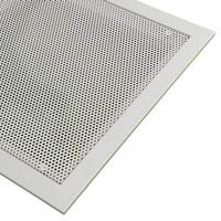 Grille d'aération perforée anti-ligature avec vis de sécurité