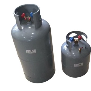Cylindre de récupération de réfrigérant <span class=keywords><strong>R134a</strong></span> rechargeable EN13322 22,7 lb avec valve en Y 1/4 SAE - Product Image 3