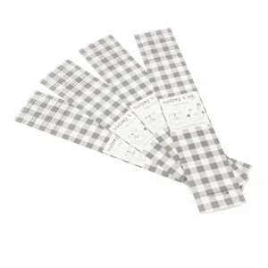 Custom Impresso Reciclável Kraft Paper Card Wrap Sleeve Para Roupas Meias Toalha Belly Bands Embalagem