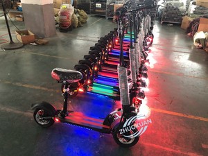 New 60V Lithium Battery Foldable <b>Off</b>-<b>Road</b> Electric <b>Scooter</b> 11" Dual Drive Adult Outdoor Riding <b>Scooter</b> - Product Image 4