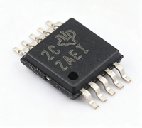 En stock: Chip INA220BIDGSR con detección de lado alto/bajo, interfaz I2C y voltaje de bus de 0V a 26V