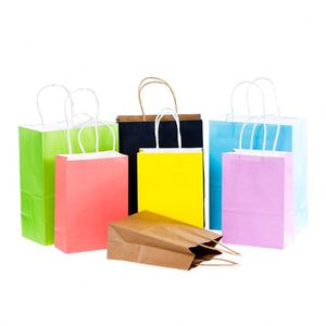 ถุงกระดาษคราฟท์ขนาดใหญ่ รีไซเคิลได้ สำหรับใส่ขนมปัง ขายส่ง ราคาขายส่งแบบกำหนดเอง ถุงกระดาษทันสมัย - Product Image 2