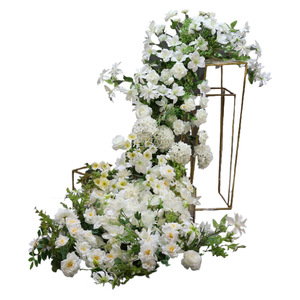 Guirlande florale artificielle en cascade pour table de mariage, chemin de table, décoration de fête d'anniversaire, scène et vitrine - Product Image 5