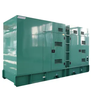 Gerador diesel silencioso 275kw 344kva com motor perkin