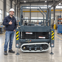 CE-Zertifizierte Scherenhebebühne 5M 6M 8M 12M Elektrische Hebebühne Scherenlift Raupenhebebühne Hydraulische Scherenhebebühne