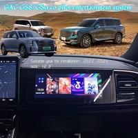 Pour GAC GS8/GS9 Co-Pilot 12.3 "HD grand écran système de divertissement accessoire Auto BT 4G Carplay connexion USB Android Auto DSP