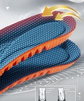Zoom Air talon coussin Sport semelles pour hommes et femmes EVA confort Inserts pour la marche respirant Absorption des chocs chaussures