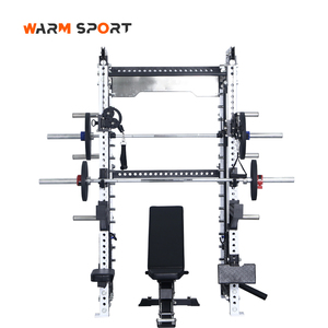 Équipement de musculation en acier en gros, station multifonctionnelle, crossover de câbles, rack de squat, usage commercial WM7065 - Product Image 3