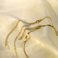 Collier pendentif carré léger en zircon, chaîne double couche pour clavicule, accessoire de mode quotidien pour femme, vente en gros
