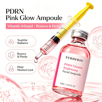 YURHERSU PDRN Ampoule Visage Éclaircissante Vitamine 50ml – Sérum Éclat Hydratant pour Tous Types de Peau – Vente en Gros Fournisseur MOQ