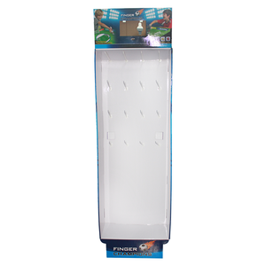 定制挂钩袜子展示架零售店丝袜纸板促销盒钉板瓦楞纸展示架 - Product Image 5