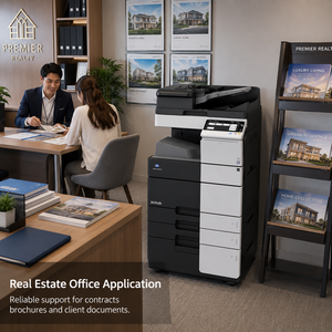 Konica Minolta C458, Máquina Usada de Alta Calidad con Área de Impresión A3, Remanufacturada, Multifuncional de Alta Velocidad para Oficina: Impresión, Copia, Escaneo y <span class=keywords><strong>Fax</strong></span> - Product Image 3