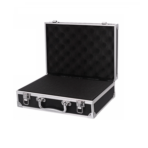 Aluminum Suitcase Quartz Sample Display Rack Carry For Stone Specimen Case Show Tile Exhibition Box