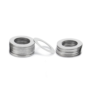 Tùy chỉnh thép không gỉ phẳng máy giặt điều chỉnh miếng Chêm 0.1mm 0.2mm 0.3mm dòng chảy van giới hạn điều chỉnh kim loại Shim - Product Image 2