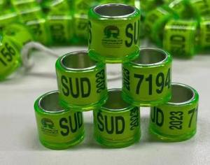 Fabriek Aluminium Plastic Been <span class=keywords><strong>Ring</strong></span> Voor Duiven Clip Aluminium België Racing Duiven Postduif Ringen Band - Product Image 2