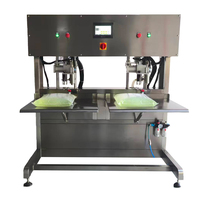 Machine de remplissage BIB à double tête DY, remplisseuse automatique Bag-In-Box à deux becs pour jus concentré et lait