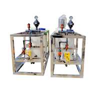 Dispositif de dosage entièrement automatique CE/ISO Floculant PAC/PAM Système de dosage d'acide et d'alcali Réservoir de dosage PE Équipement intégré